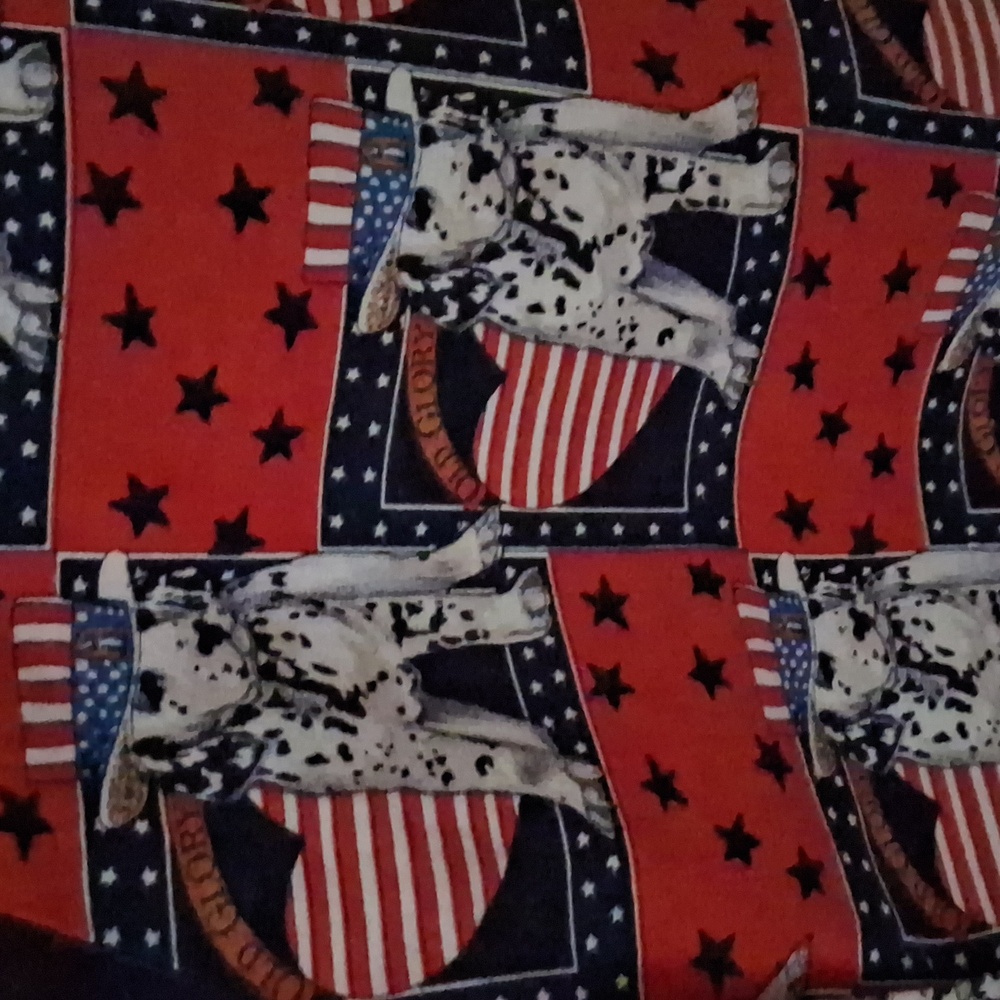 Patriotic Dalmatian Vest - Picture 3 of 5